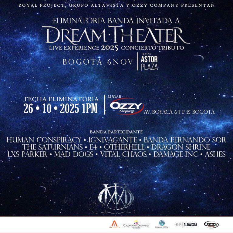 DREAM THEATER EXPERIENCE ELIMINATORIAS 26 OCTUBRE